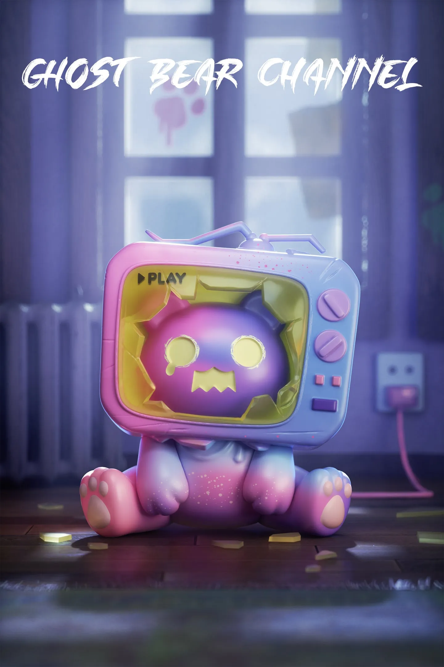 ShinWoo Ghost Bear House Series Blind Box