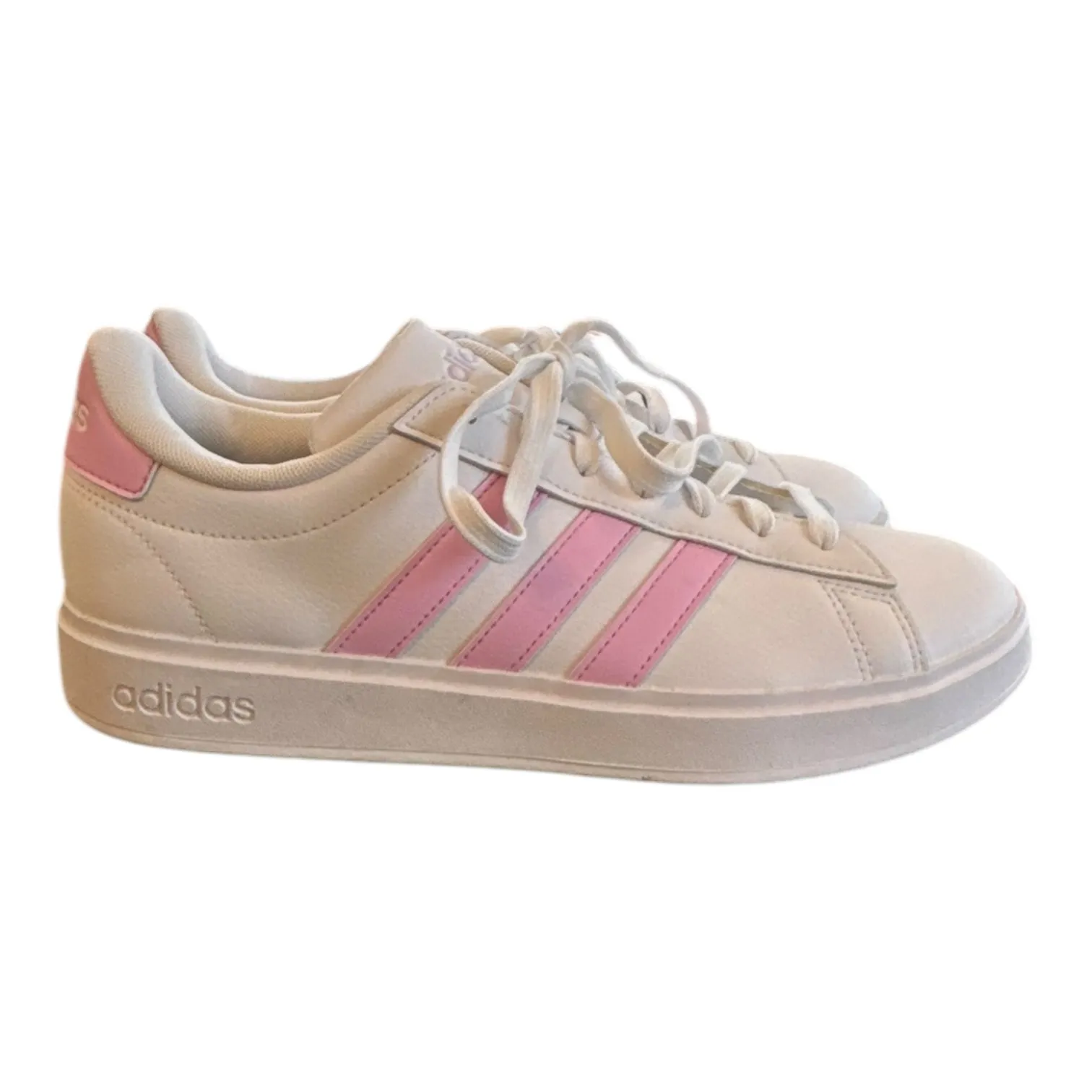 Shoes Athletic By Adidas In White, Size:9.5