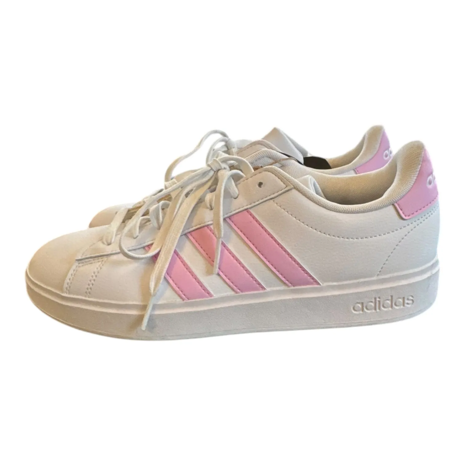 Shoes Athletic By Adidas In White, Size:9.5
