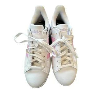 Shoes Athletic By Adidas In White, Size:9.5