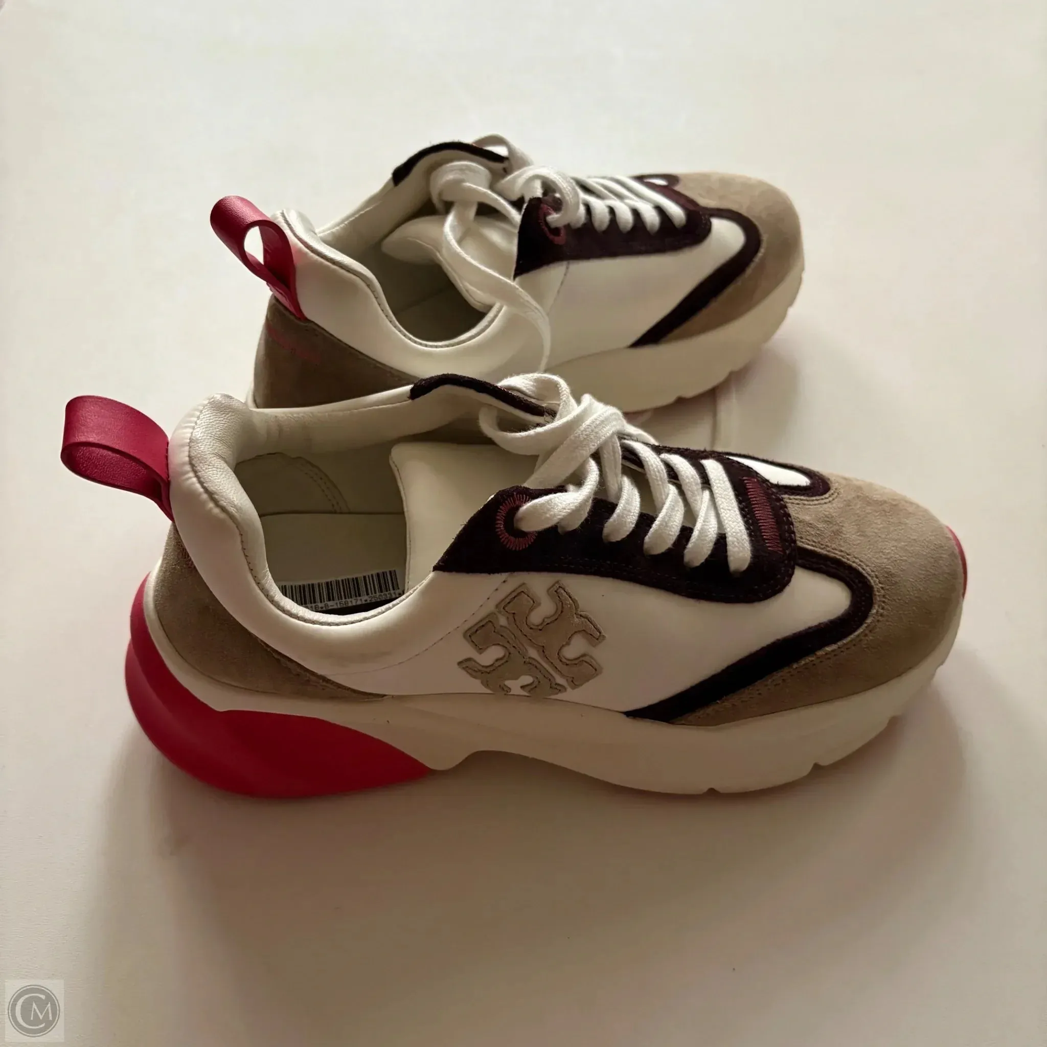 Shoes Designer By Tory Burch In Tan, Size: 7.5