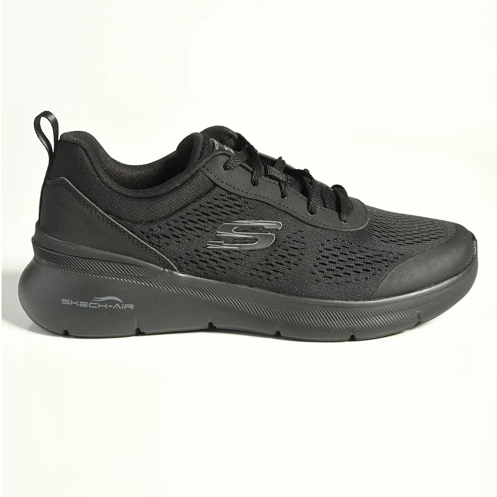 Skechers Skech-Air Dynamight 2.0 Lace Up Sneaker - Black Black