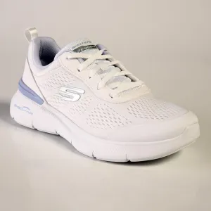 Skechers Skech-Air Dynamight 2.0 Lace Up Sneaker - White Light Blue