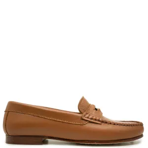 Spain Co Cognac Coin Loafer