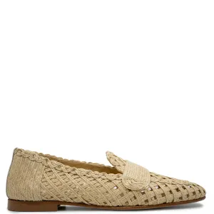 Spain Co Natural Wicker Penny Loafer
