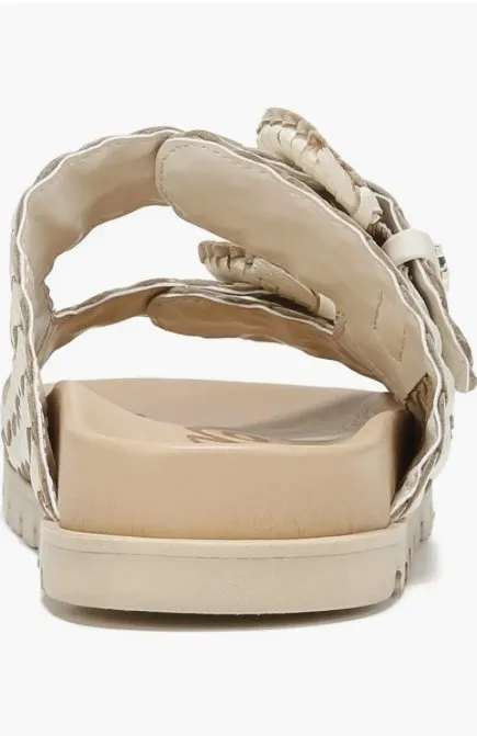 Tiffanie Slide Footbed Sandal Modern Ivory Leather