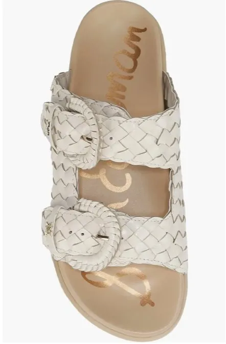 Tiffanie Slide Footbed Sandal Modern Ivory Leather