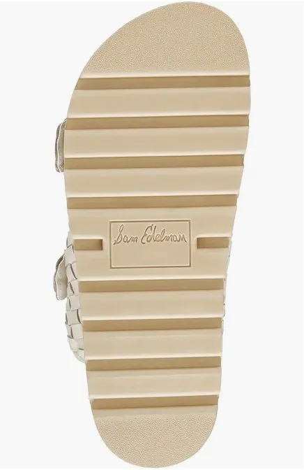 Tiffanie Slide Footbed Sandal Modern Ivory Leather