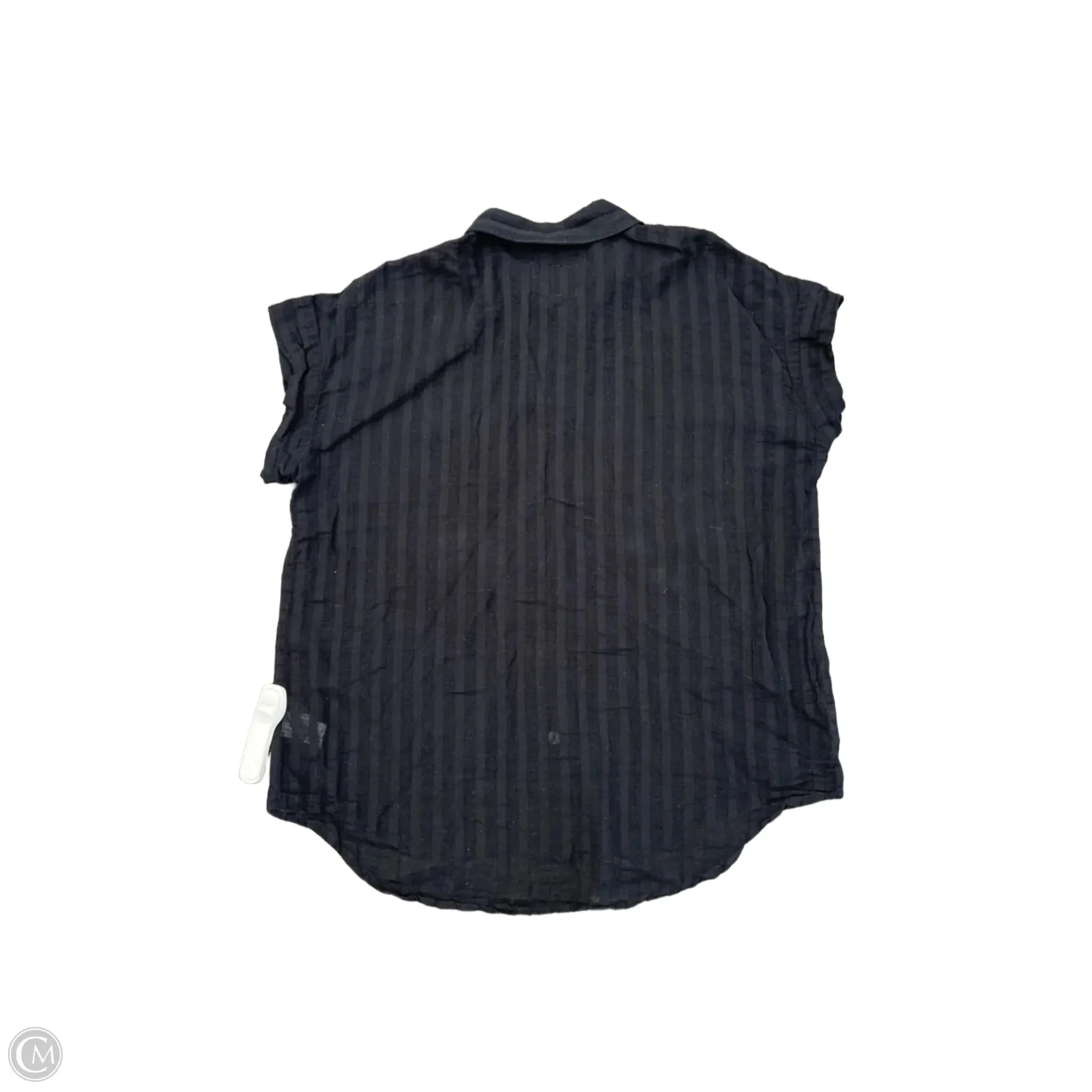 Top Short Sleeve By Rails In Black, Size: L