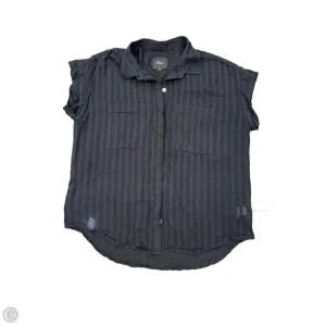 Top Short Sleeve By Rails In Black, Size: L