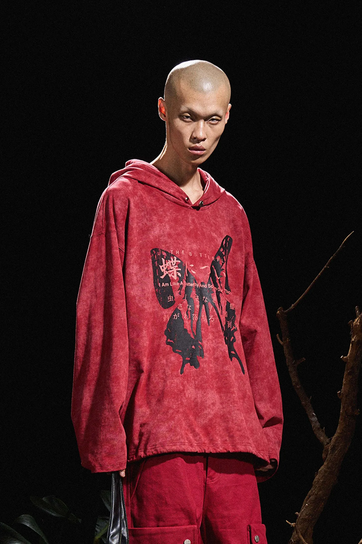 Two-tone Hooded Long Sleeves