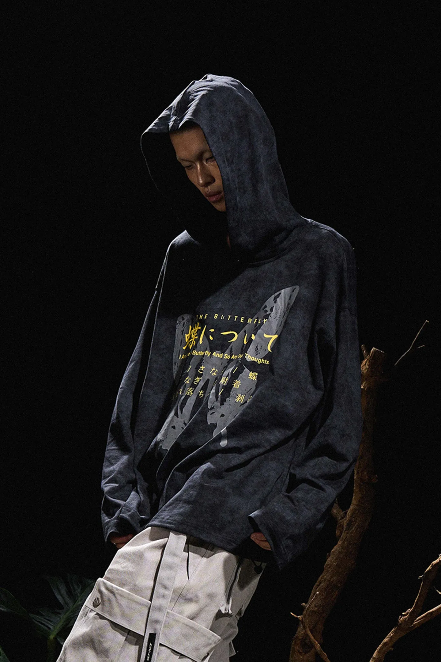 Two-tone Hooded Long Sleeves