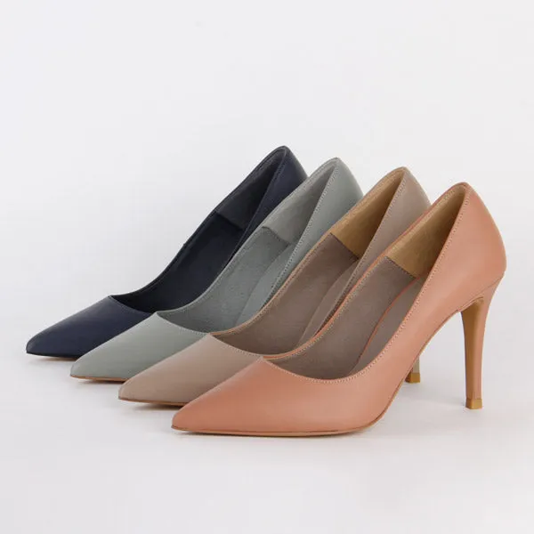 *UK size 13 - KAILANI - beige, 9cm heels