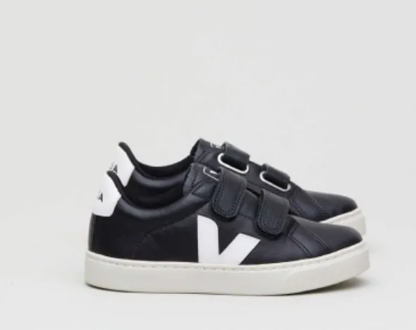 Veja Black Velcro Sneaker