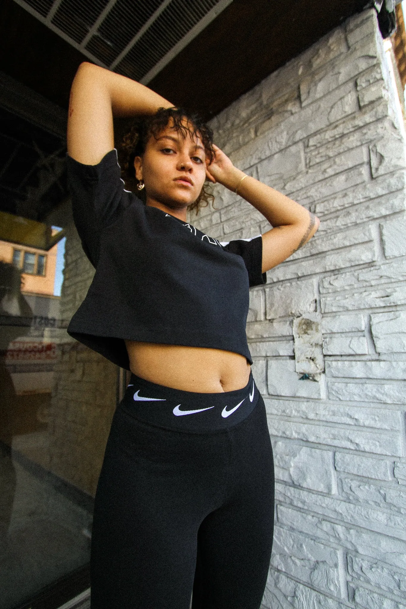 W NSW HIGH WAISTED LEGGING BLK