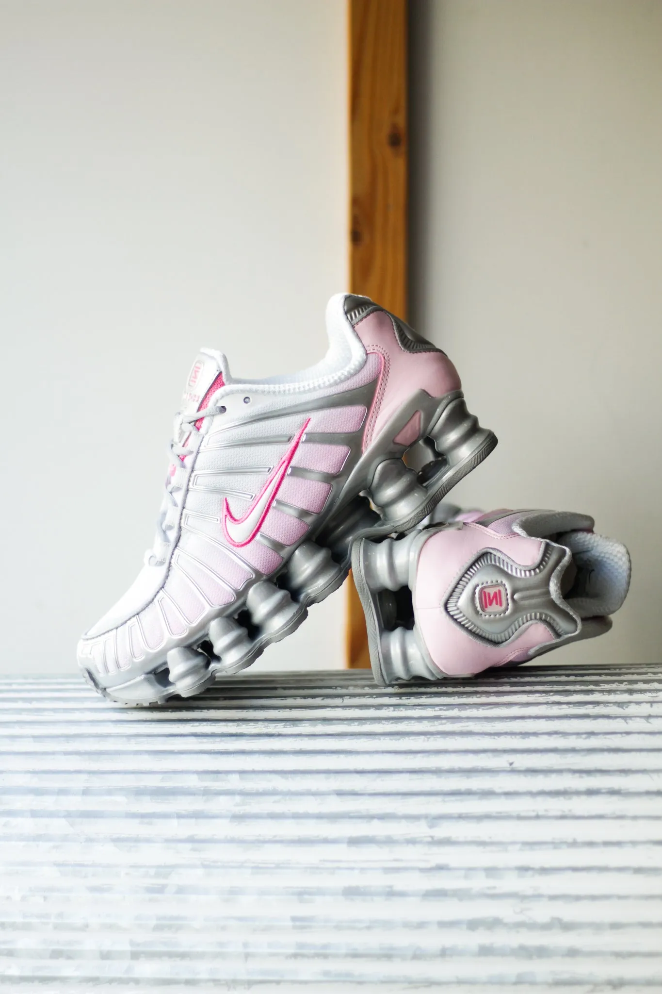 W SHOX TL PLATINUM/PINKSICLE