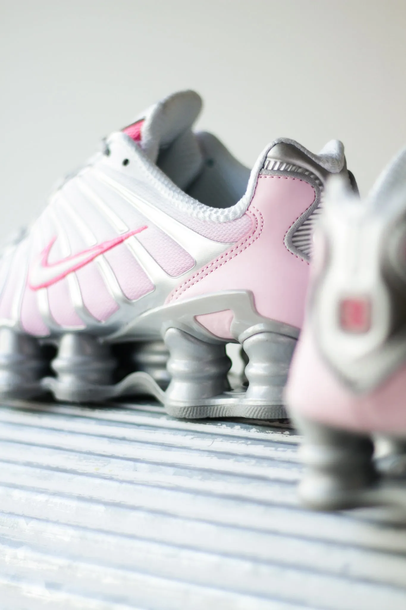 W SHOX TL PLATINUM/PINKSICLE