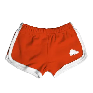 Whistle & Flute Kawaii Cloud Running Shorts - Watermelon