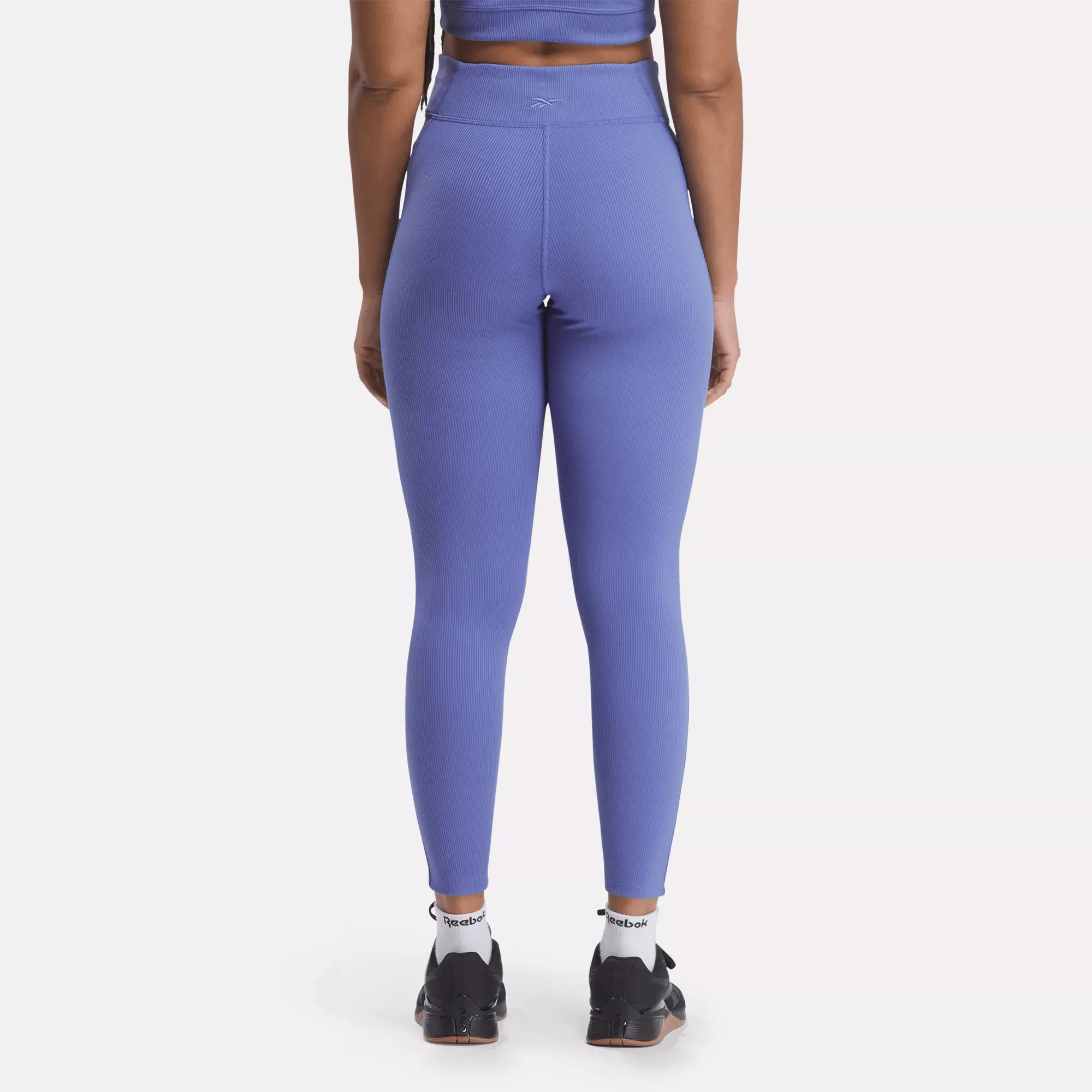 Women's Studio Ribbed High-Rise Leggings